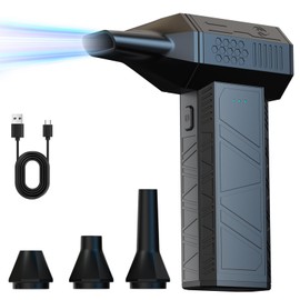 Jet Dry Blower, COSANO Super Jet Fan Blower 130000 RPM, Portable Mini Jet Blower with 3 Adjustable Speeds, Cordless Air Blower Car Dryer, Computer, Keyboard, Lens