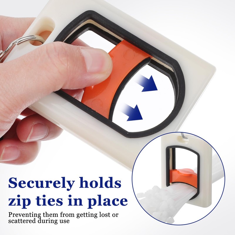 Cable Tie Holder Set of 2 Cable Tie Organizers Insulating