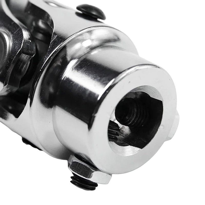 MDRIVEASY 3/4" DD x 3/4" DD Chrome Steering Shaft Universal