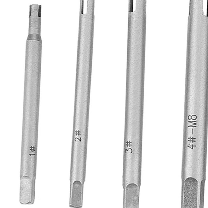 Tap Remover, Tap Extractor Set, Steel Tap Remover with Broken