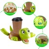 LUMOOM Funny Turtle Coaster, 3D Printed Drink Holder, Funny Anti-Stress
