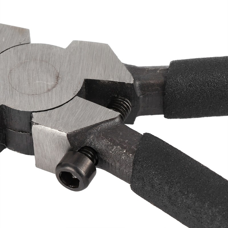 Glass Breaking Plier with Screw Adjustable Ergonomic Design Flat Nozzle