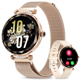 Efolen Smart Watches for Women(Answer/Make Call),1.19" AMOLED Fitness Watch 1