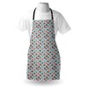 ABAKUHAUS Adjustable Cooking Apron, Pale Blue