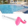 High Accuracy Floating Pool Thermometer, Large Size Thermometers Easy to