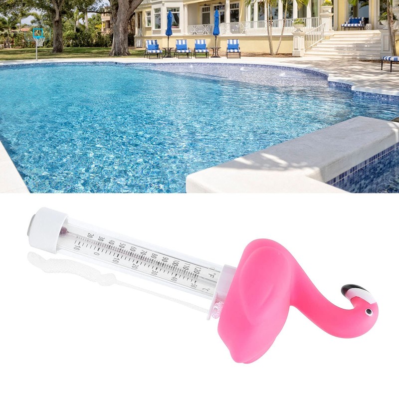 High Accuracy Floating Pool Thermometer, Large Size Thermometers Easy to