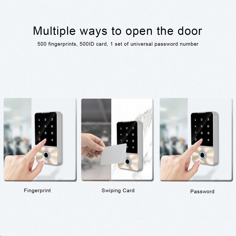125KHz RFID Access Control Fingerprint Password ID Card Wiegand26 IP66