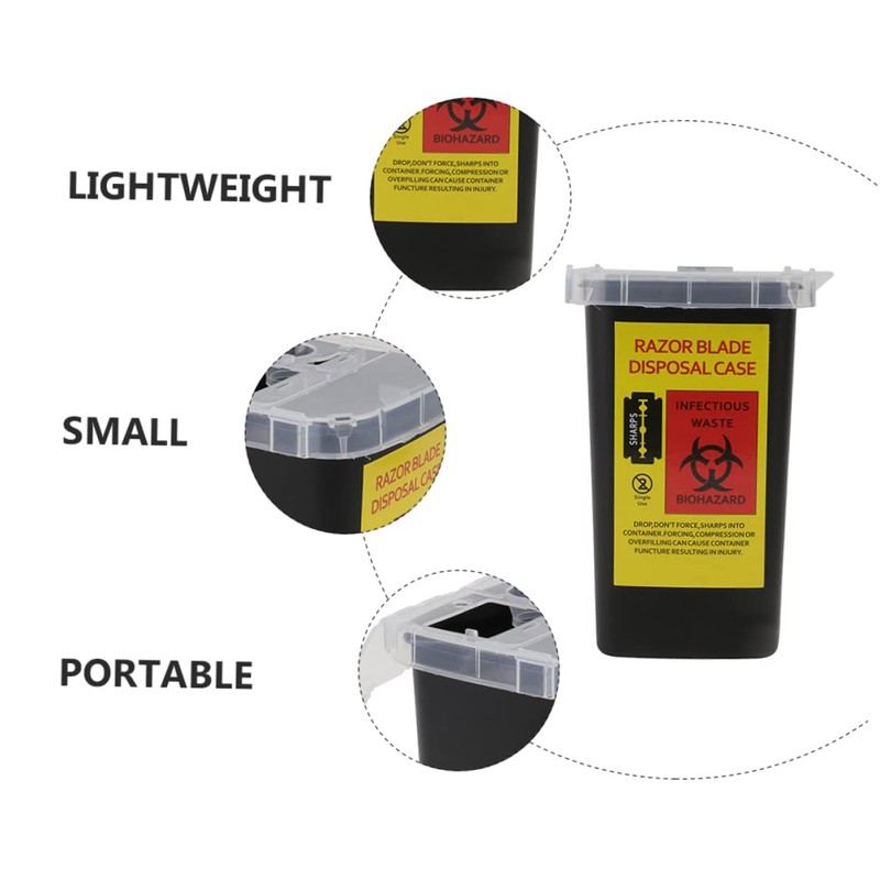 DOITOOL 2 Pieces Boxes Blade Storage Box Blade Bin Container