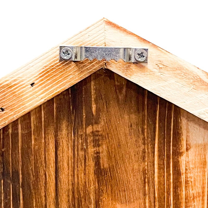 Trademark Innovations Fir Wood Owl House for Screech & Barred