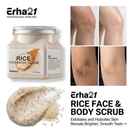 Erha21 Exfoliante Arroz Blanqueador Facial Corporal