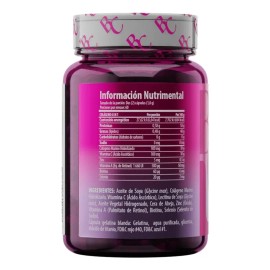 Colageno Marino 6 En 1 Vitamina C, A Biotina 120 Cap Solanum Sabor Sin Sabor