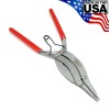Wilde 10” Straight Compound Lock Ring Pliers Snap Retaining Made