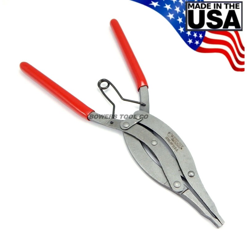 Wilde 10” Straight Compound Lock Ring Pliers Snap Retaining Made