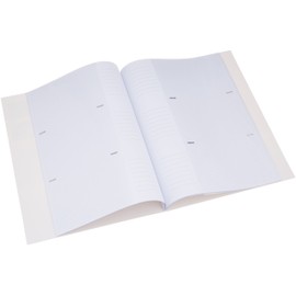 ナカバヤシ ポケットアルバム5冊組 スウィーツ&リラックス ホワイト 5PL-270-32-W