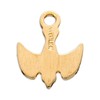 Extel Small Gold Over Sterling Silver Holy Spirit Confirmation Dove