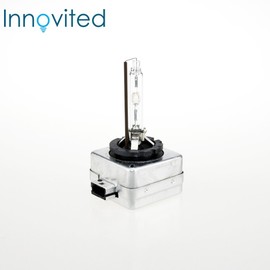 HID Xenon Low Beam Headlight Replacement Bulbs by Innovited - (Pack of two bulbs) - D3S D3R - 6000K