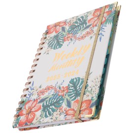 VILLFUL Monthly Planner Notebook Planner Organizer for Students Teachers Office Workers Classic Minimalist Design