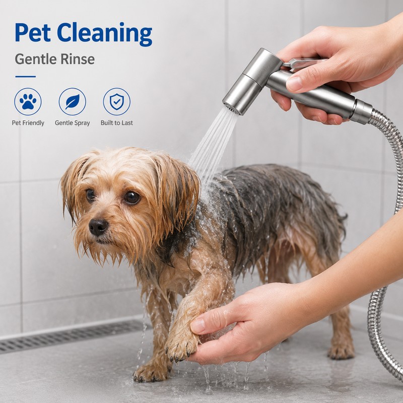Handheld Bidet Sprayer for Toilet – 304 Stainless Steel Hygiene