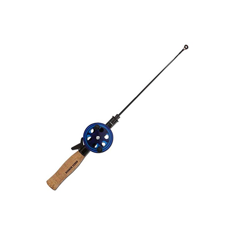 Angel-Berger Ice Fishing Set with Roll and Cork Handle (M)