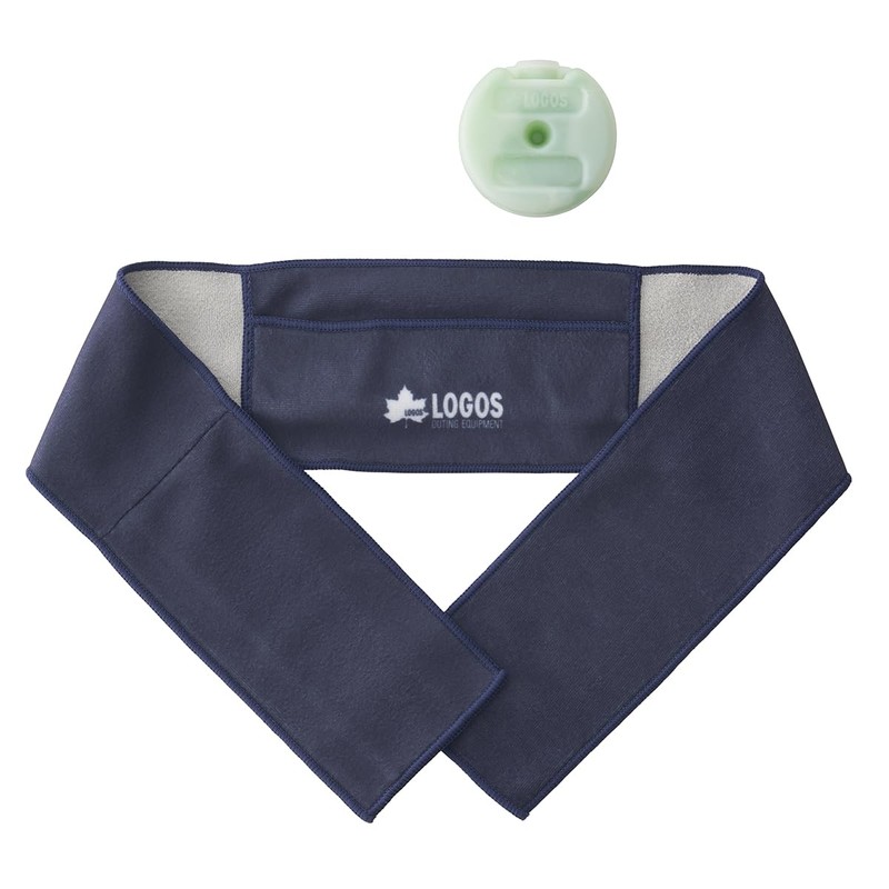 LOGOS 81336840 Low-freezing Recovery Cool Bandage (Short) Icing, Stretchable, Washable