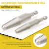 14-Pieces Screw Extractor and Left-Hand Drill Bit Set, Easy Out