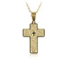 BDM Cross Pendant with Lord's Prayer Graduation Made of Hypoallergenic