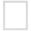 Large 8162 Drawing Plaque Eight Cut, White
