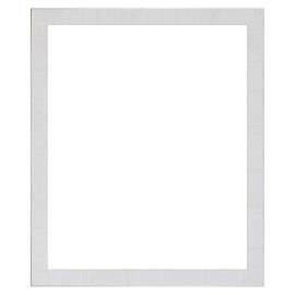 Large 8162 Drawing Plaque Eight Cut, White