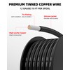 NAOEVO 12 Gauge Wire 60ft, 12 AWG Wire 6 Colors