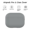 Funda de carga para AirPods Pro de 2ª generación, funda