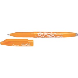 Pilot Frixion Ball 07 Rollerball Pens Medium Nib Orange Apricot Pack of 3