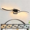 fengkiop Vanity Light for Bathroom, 31.6 Inch Black LED Dimmable