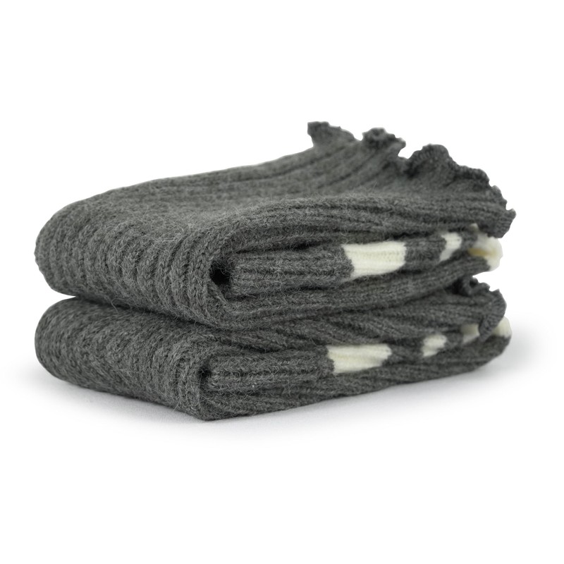 BomKinta Stripe Leg Warmers Women - Cute Footless Socks -