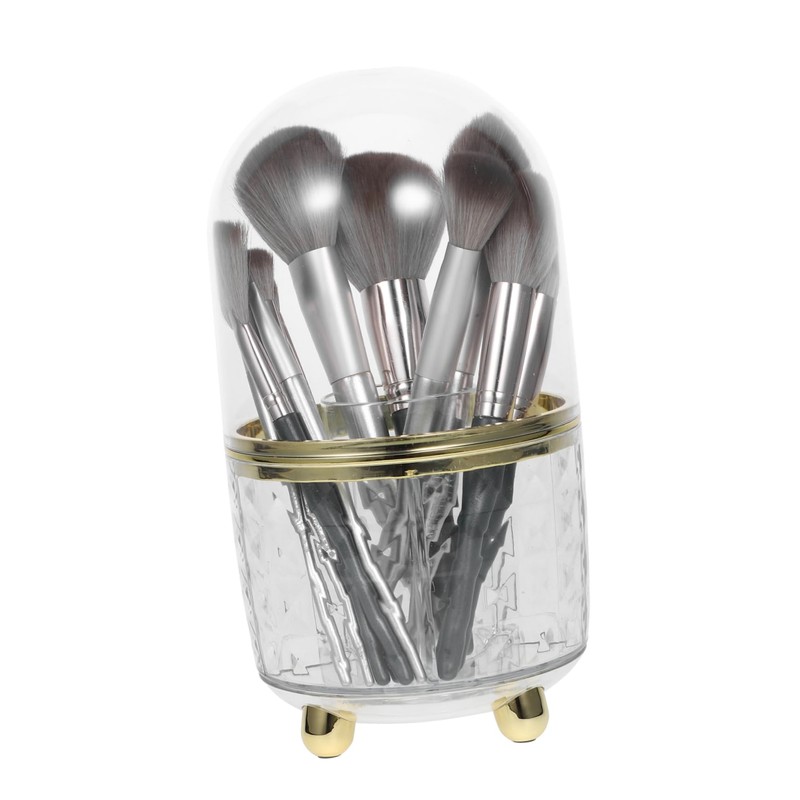 BIUDECO Makeup Brush Holder Storage Box Lipstick Holder Make up