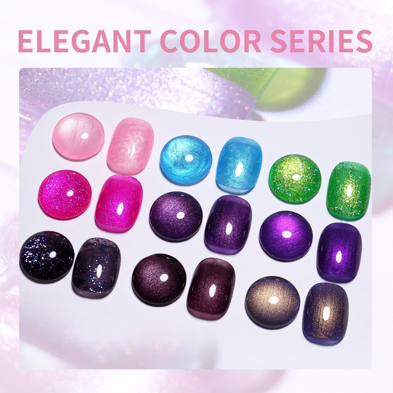 Firedeep Purple Pearl Gel Nail Polish 16ML Big Bottles Purple