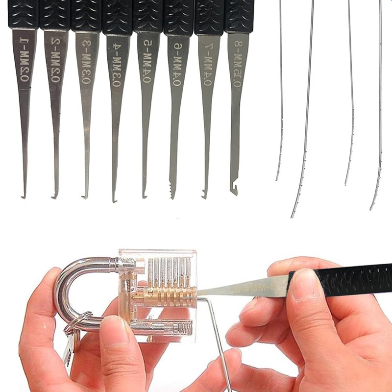 Locksmith Tools, Key Extractor, Tap Puller Set, Broken Key Puller,
