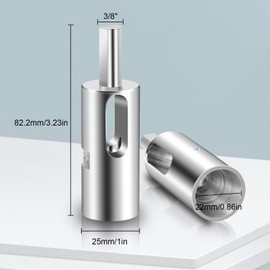 SUNJOYCO 9 Gauge Twist Ties EZ Tool, Stainless Steel Twist Ties Drill Truck Tool for Chain Link Fence Wire Making