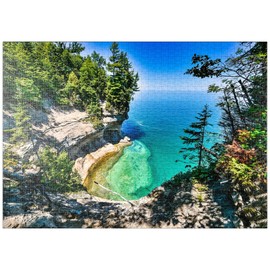 MyPuzzle The Superior View of Lake Superior in Michigan on the Upper Peninsula - Premium 1000 Piece Puzzle - MyPuzzle Special Collection by Puzzle Galaxy