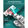 Full Overlay Soft Close Cabinet Hinges(4 Packs)–FOGZUVR 105°Cabinet Door Hinges