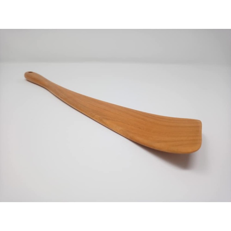 [katajiya] Mountain Cherry Blossom Turner, Turner, Wooden Spatula, Handmade Production,
