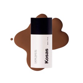 Kosas Tinted Face Oil | Nourishing, Light-Coverage Tinted Foundation, (Tone 8.7)