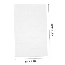 Minkissy Eyelash Extension Glass Tray Reusable Holder Large Interval for Beauty Salons