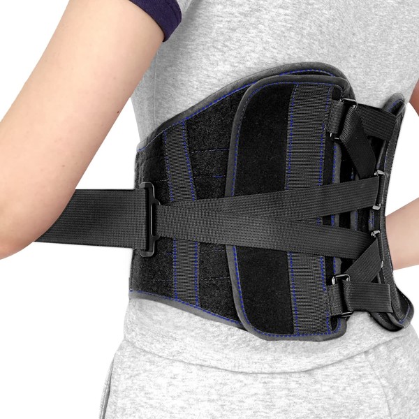 ZOYER Lower Back Brace, Quad-Spring Stabilizers For Back Pain, Herniated Disc, Sciatica, Scoliosis, Recovery Series