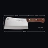 Heavy Duty Cleaver SHI BA ZI ZUO Butcher Knife for