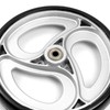 Wealrit 2 Pcs Wheels Replacement for Wheelchairs Solid 8 Inch