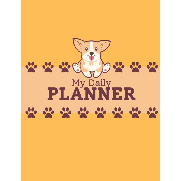 Dog Daily Planner Notebook: A Pet Care and Training Journal