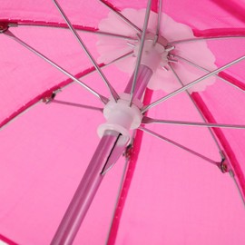 SAFIGLE Set of 5 Mini Umbrellas for Dolls - Cute Table Decoration, Toy Umbrella for Children