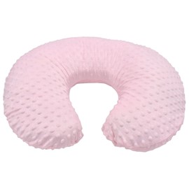 Feeding Pillow Case, Ultra Soft U Shape Easy to Clean Baby Feeding Pillow for Hospital (Pink)