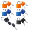 Suitcase Lock Small with Key 6 Pieces Lock Suitcase Locks
