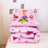 CKOU CCOO Princess Comforter Sets Twin Size for Girls Kids